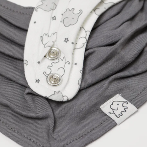 Bavoirs bandana absorbants pour bébé, 100% coton biologique réglables, bavoirs en coton pour bébé - Product Image 2