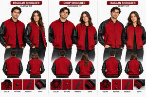 Custom <b>Men</b> Women Plus Size Letterman Baseball Varesity Jackets Cotton <b>Fleece</b> PU Leather Sleeves Satin Sublimation Printed Lining - Product Image 6