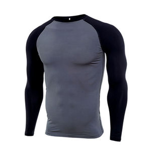Camiseta Deportiva de Compresión de Secado Rápido Personalizada para Hombre, Camiseta Deportiva Transpirable que Absorbe la Humedad para Gimnasio, Fitness y Running - Product Image 5