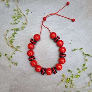 Nuevo Collar de Resina Hecho a Mano para Mujer, Joyería de Moda, Collar con Cuentas Cuadradas, Joyería Encantadora para Damas, Artesanía de Resina - Product Image 3