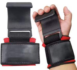 Ganchos de Levantamiento de Pesas de Alta Calidad con Correas para un Agarre Seguro en el Levantamiento de Pesas - Product Image 3