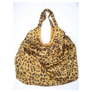 <b>Boho</b> Vintage Handmade Women’s Bohomain Animal Print Satin Fabric Foldable Shoulder <b>Bag</b> Stylish Fashionable Messenger <b>Bag</b> - Product Image 1