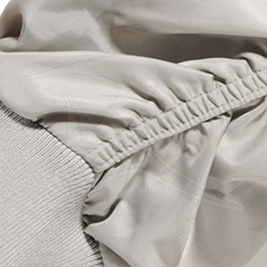 Men's Retro Double-Sided Bomber <b>Jacket</b> Stand Collar Windproof Leather Zipper Closure <b>Fleece</b>-<b>Lined</b> Winter Finished - Product Image 3