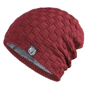 Bonnet en Peluche Unisexe Hiver Qualité Premium Camouflage Nœuds Plage Sports de Plein Air Chaud Tricoté - Product Image 4