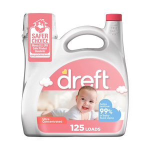 Dreft Baby Laundry <b>Detergent</b> 170 Ounce Ultra Concentrated for Gentle Wash and Long Lasting Fresh Scent - Product Image 1