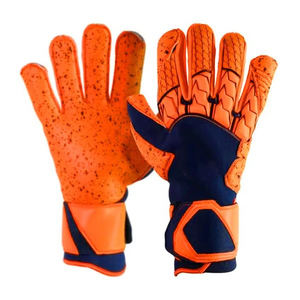 Gants de gardien de but professionnels pour hommes et femmes, en caoutchouc de 4 mm, respirants, antidérapants, à enfiler, équipement d'entraînement - Product Image 1