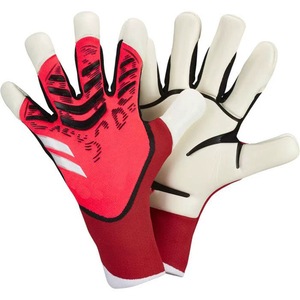 Football Goalkeeper Gloves Full Finger Genuine Sheepskin Leather Latex <b>Material</b> Non Slip Breathable Quick Drying Glove - Product Image 2