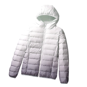 High Quality Custom <b>Lightweight</b> <b>Men's</b> Puffer <b>Jacket</b> Hood Waterproof Comfortable Winter Street Wear - Product Image 4