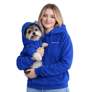 Sudadera con Capucha para Perros y Dueños, Conjunto a Juego, Sudadera Cómoda y Elegante para Mascotas y Humanos, Color Azul Medianoche - Product Image 1