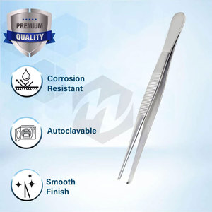 Pince à tissus chirurgicale à dents droites de 5,5 pouces en acier inoxydable de qualité supérieure pour procédures chirurgicales et dissection - Product Image 6