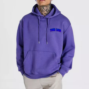 Sweat à capuche vintage personnalisable pour homme, 100% coton, coupe classique, molleton de haute qualité, respirant, design avec strass, hiver, personnalisé - Product Image 5