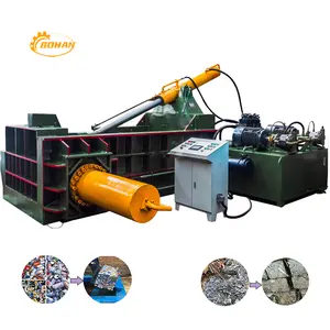 Baler Baling Press Machine For Recycling Aluminum Metal Scrap Compactor Provided 45 Machinery Engines Parts Baler 1 Year 1 Year