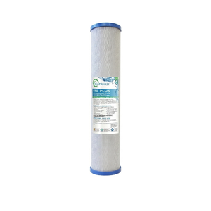 Filtre de réduction de chlore de 2ème étape pour eau potable de bureau et de salle de pause, filtres de 20 pouces, traitement professionnel - Product Image 1
