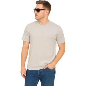 T-shirt personnalisé de qualité supérieure en coton doux, vêtements décontractés, marque de vêtements à étiquette privée, vente en gros de t-shirts, t-shirt col rond - Product Image 3