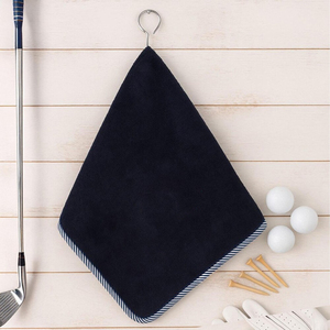 Wholesale Microfiber <b>Waffle</b> Golf Towel In Bulk Quantity Most Selling Product Custom Printed Golf Towel With Hook - Product Image 4