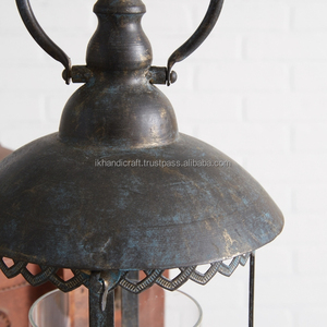 Alta demanda de candelabros de mesa de farol de Metal hechos a mano para exteriores, nuevo lanzamiento, tarro de cristal, decoraciones, fiestas de Navidad para el hogar - Product Image 4