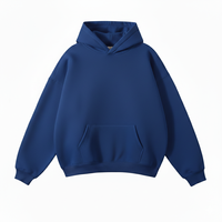 Vente en gros : Nouveau sweat à capuche oversize élégant et tendance pour homme, vierge, personnalisable avec logo, en polyester et coton