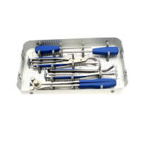 Ensemble d'instruments orthopédiques de qualité supérieure pour interventions sur la colonne vertébrale et les membres inférieurs, en acier inoxydable allemand, fabricant en gros