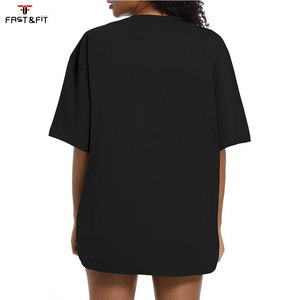 Camiseta Extra Grande de Verano para Mujer, 100% Algodón Ecológico, con Logotipo Personalizado y Diseño de Plumas - Product Image 6