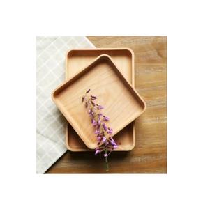 Platos de Madera Hechos a Mano con Madera de Acacia, Vajilla Versátil para Cena, Almuerzo y Desayuno - Product Image 1