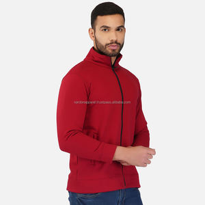 Nardon Apparel OEM personnalisé hommes et femmes en plein air urbain décontracté zippé à capuche hybride polyester polaire tricoté veste - Product Image 4