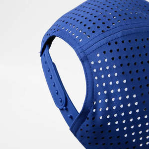 Custom Logo 7 Panel <b>Waterproof</b> Golf <b>Cap</b> Laser Cut Perforated Polyester Sports <b>Cap</b> for Men Women Outdoor Headwear Wholesale - Product Image 6
