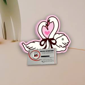 Plaques magnétiques personnalisables en acrylique pour extensions de cils, motif fleur/diamant, en forme de cœur, écologiques, réutilisables, marque privée - Product Image 6