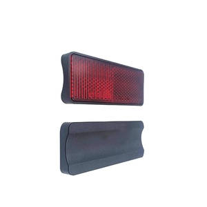 Gabel Reflexion Prismatic <b>Reflective</b> Sheeting Bike Reflectors for Motorcycle <b>Red</b> Orange with E-Mark Made From PMMA Material - Product Image 6