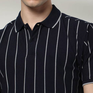 Última Moda en Camisetas Polo de Algodón Personalizadas para Hombre, Tela Jersey Económica con Patrón de Letras Único - Product Image 5