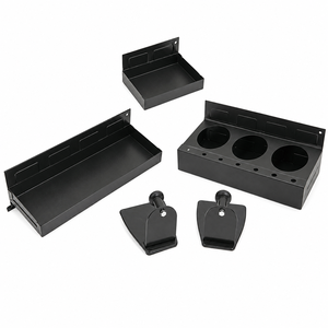 Magnetic Toolbox Organizer <b>Set</b> Heavy Duty Steel <b>Tool</b> Tray Holder Storage Rack Garage Workshop No Drill GAPGAR017 - Product Image 1