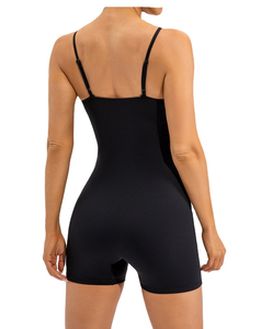 New Arrival <b>Gothic</b> Fitness Women's High Waist Regular Fit Breathable Quick Dry <b>Jumper</b> Body Suit Bodysuit Solid Design - Product Image 5