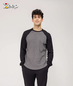เสื้อเจอร์ซีย์แขนยาวผู้ชาย XEEP แบบสั่งทำพิเศษ ผ้าโพลีเอสเตอร์/คอตตอน ปักลาย ซิปด้านหน้า ถักด้วยเทคนิคตรวจจับด้วยเข็ม น้ำหนัก 180 กรัม - Product Image 3
