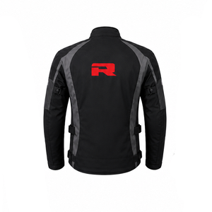 Veste de moto coupe-vent à manches longues pour homme, logo imprimé sur le devant, vêtements d'extérieur toutes saisons, vestes textiles d'été - Product Image 2