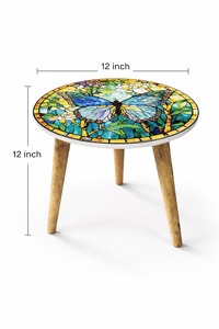 Table basse rectangulaire en bois d'acacia style Art Déco avec plateau relevable et rangement, fabriquée en Inde, décoration de salon pour Diwali - Product Image 6