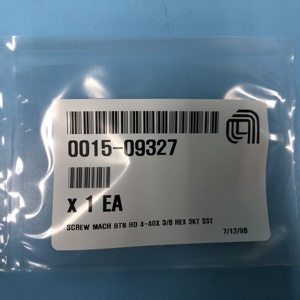 AMAT 0015-09327 SCREW MACH BTN HD 4-40X 3/8 HEX - Equipo y Piezas de Semiconductores de Confianza de Marca Global - Product Image 3