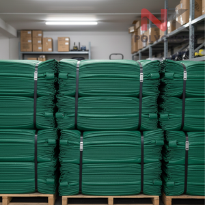 Bâche en plastique vert robuste pour la construction, l'agriculture, le jardinage, les applications extérieures et la protection des marchandises (vente en gros) - Product Image 1