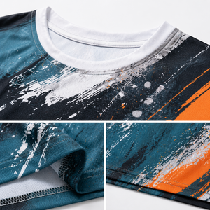 Custom Boys T-<b>shirt</b> Sublimation Unisex <b>100</b>% <b>Polyester</b> Wholesale Short Sleeve T-<b>Shirts</b> Men's Sports <b>Shirt</b> - Product Image 4
