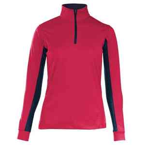 เสื้อขี่ม้าสำหรับผู้หญิง แขนยาว ยืดหยุ่นสูง เหมาะสำหรับการแข่งขันขี่ม้าระดับมืออาชีพ แบบซิป - Product Image 4