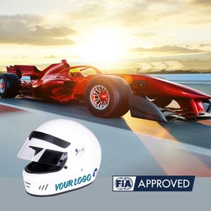 Casco de Carreras Integral TBRACING HE 02, Carcasa Compuesta, Forro Ignífugo, FIA 8859 2024, Snell SA2025, OEM, ODM, Nuevo, Profesional - Product Image 2