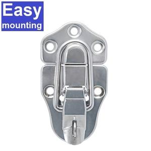 LOCK HC302 Nickel galvanisé Captures Essential Cabinet case Hardware Fermeture fiable Armoires de stockage robustes Entrepôts. - Product Image 3