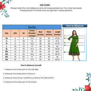 Kurta Anarkali estilo Angrakha para mujer, de algodón verde con textura slub, bordada, con cuello mandarín y mangas tres cuartos, para uso global. - Product Image 6