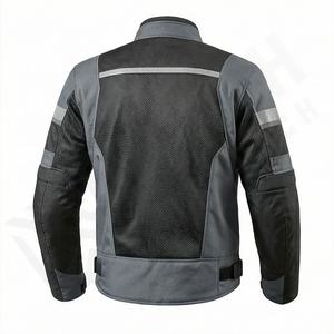 Blousons de moto de course avec protections, vêtements d'extérieur textiles de mode pour motards d'été, personnalisables en couleur - Product Image 2