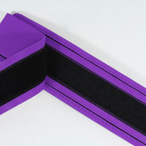 Cinturón de Neopreno para Levantamiento de Pesas, Color Morado, Transpirable, Duradero, Ajustable, con Logotipo de Fitness - Product Image 3