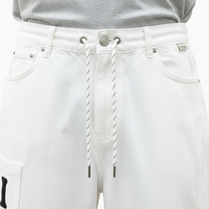 Jeans en denim vintage coupe droite pour homme, marque personnalisée, haute qualité, style décontracté, vente en gros - Product Image 2