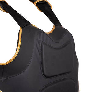 Protège-corps de boxe professionnel unisexe en cuir, modèle 2026, avec col personnalisé, poids lourd - Product Image 2