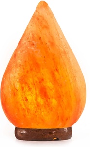 Organic Material Tear Shape Crafted <b>Salt</b> <b>Lamp</b> Wholesaler Manufacturer Eco-Friendly Handmade Air Ionization Air Feng Shui - Product Image 2