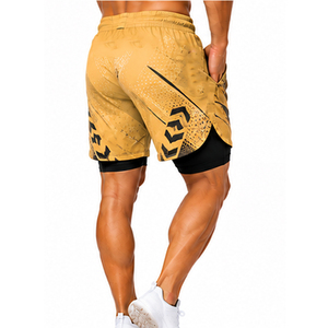 Shorts de bain décontractés pour hommes en gros, écologiques, imperméables, avec poche zippée, séchage rapide, pour l'été, vêtements de surf, marque privée personnalisée - Product Image 4