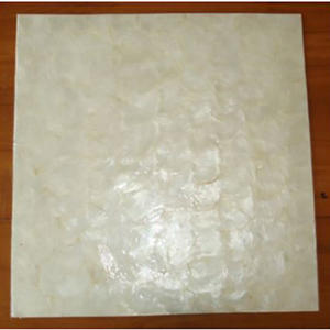 Mosaico de conchas, artículos de vidrio y mosaico decorativo cuadrado de 30 cm - Product Image 2