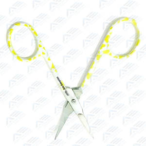 Gold-Plated Shaped Cuticle Scissors Latest Product for Precision <b>Nail</b> and Cuticle Grooming High-Quality Sharp Stainless Steel - Product Image 4