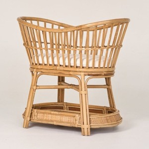 Lit bébé en bois à vendre, lits bébé en rotin durable, berceau pour nouveau-né, lit bébé avec rangement - Product Image 1